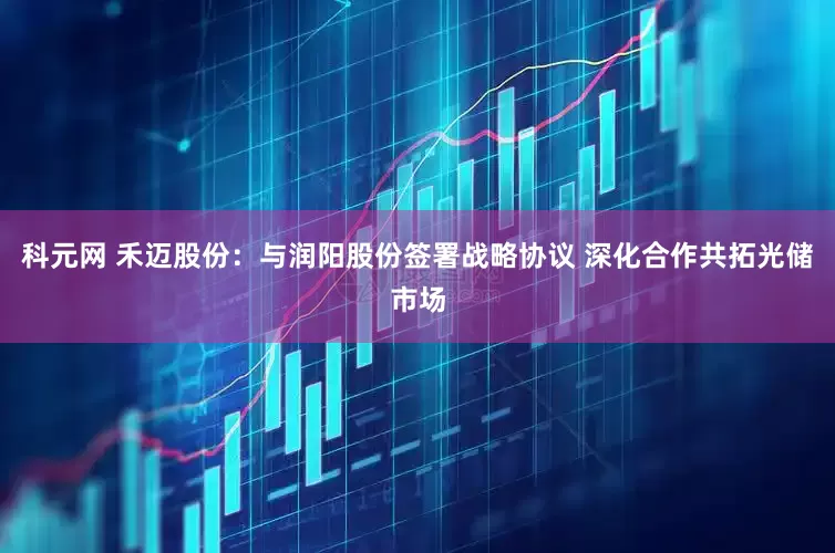 科元网 禾迈股份：与润阳股份签署战略协议 深化合作共拓光储市场