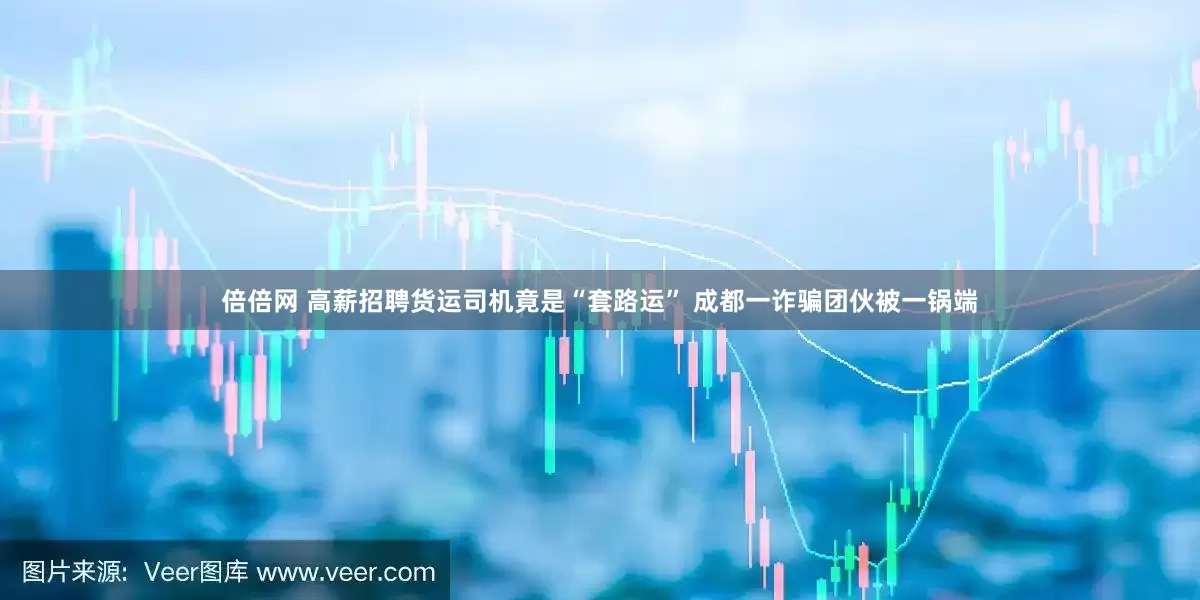 倍倍网 高薪招聘货运司机竟是“套路运” 成都一诈骗团伙被一锅端