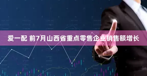 爱一配 前7月山西省重点零售企业销售额增长