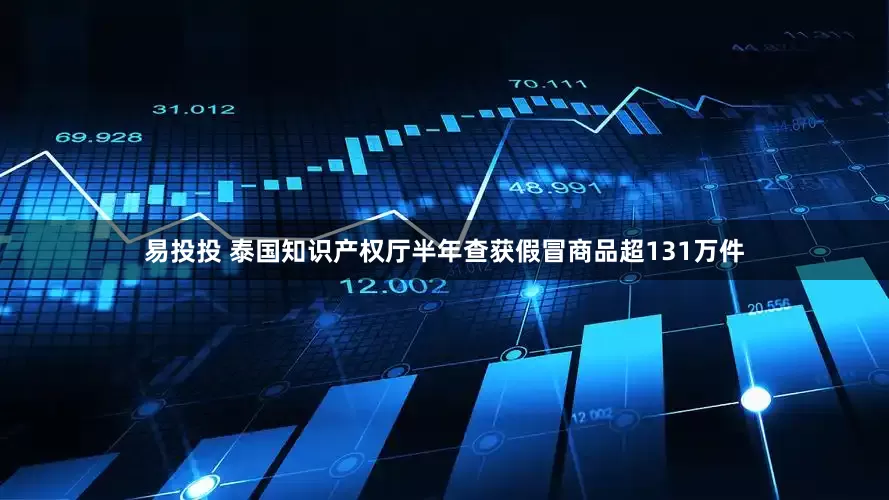 易投投 泰国知识产权厅半年查获假冒商品超131万件